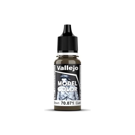Leather brown mat 17ml/18ml
