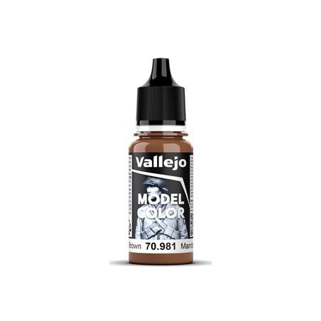 Orange brown mat 17ml/18ml