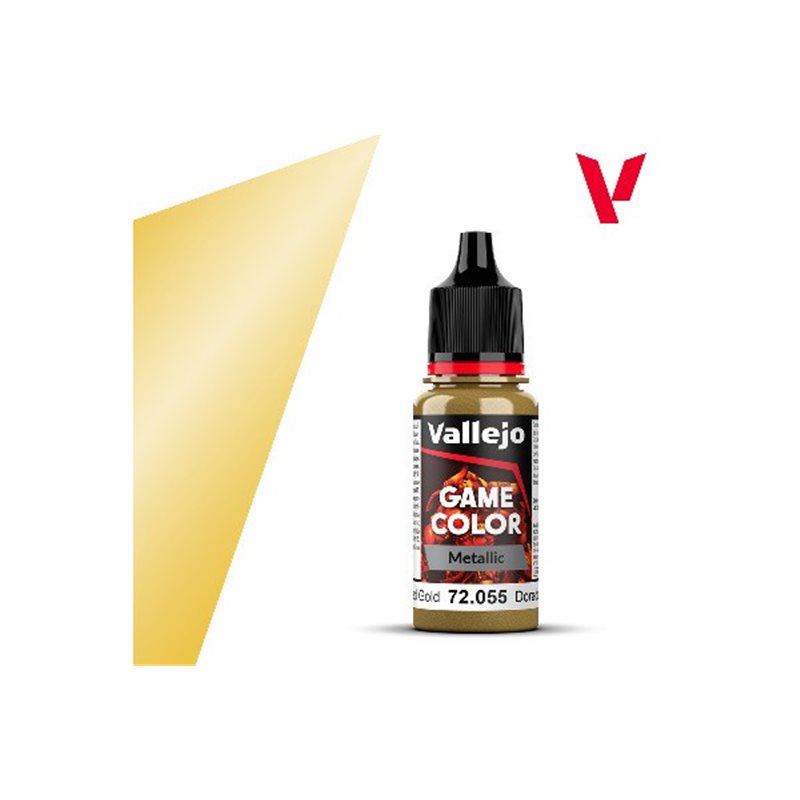 Polished gold metallic 18ml