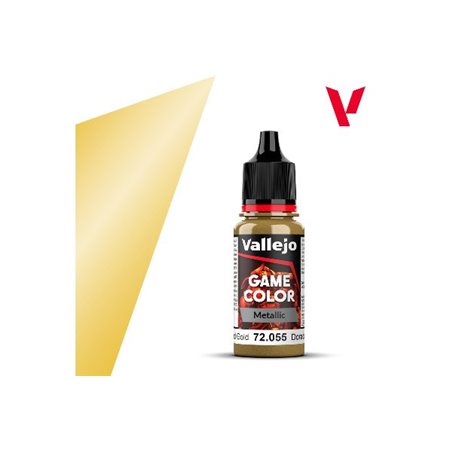 Polished gold metallic 18ml