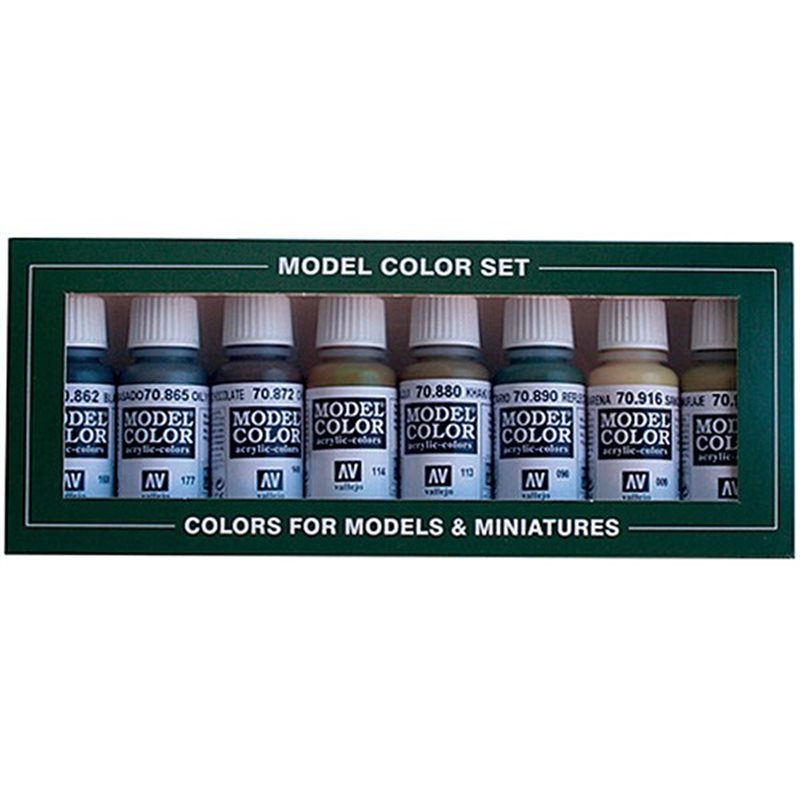 Panzer Colors 8x17ml