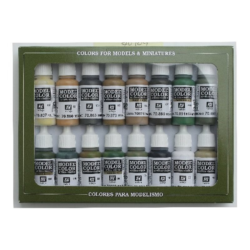 Allied Forces WWII 16 colors ass.