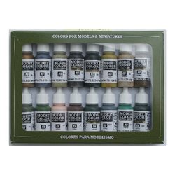 German Camouflage 16 colors ass.