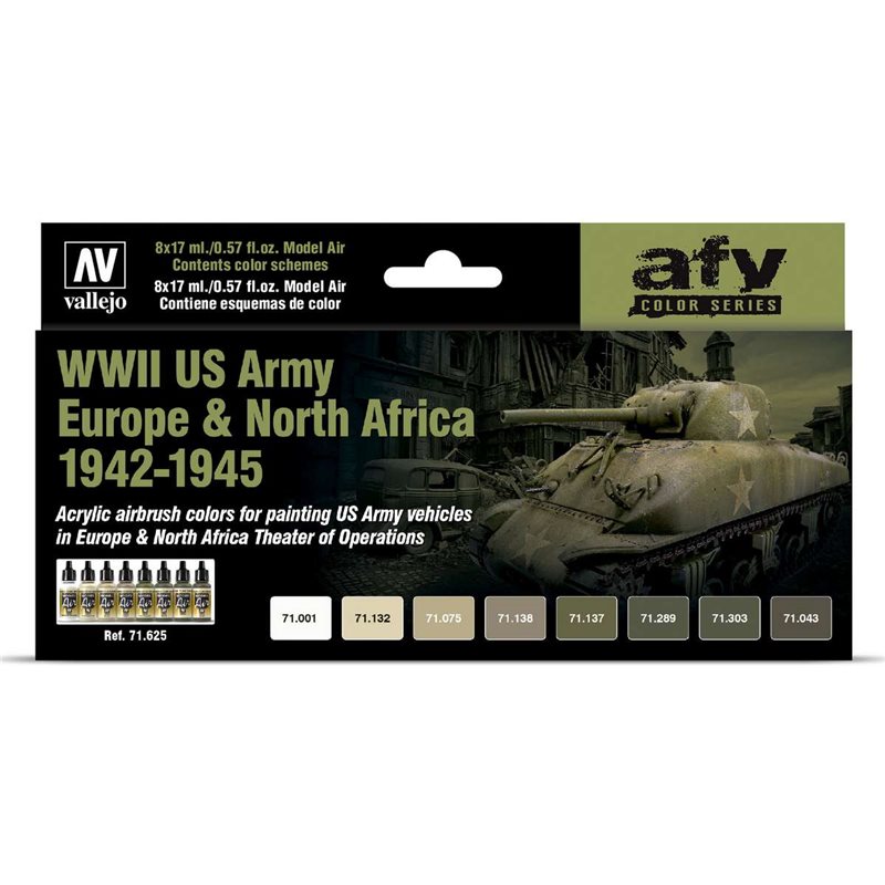 WWII US Army Europe & North Africa 1942-1945