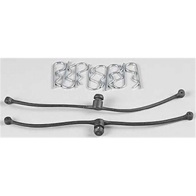 Body Klip retainers, Black