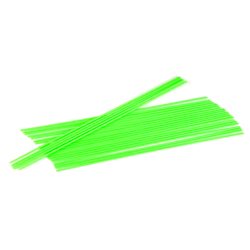 Antenna tubes neon green 3.2 x 311 mm (24)