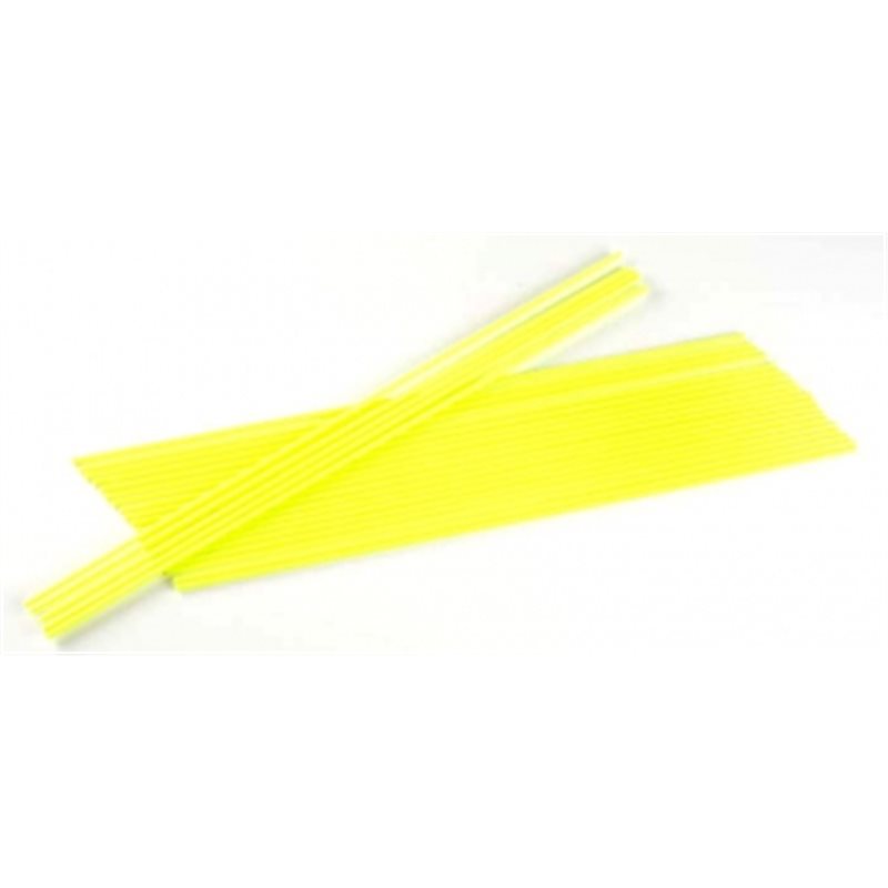 Antenna tubes neon yellow 3.2 x 311 mm (24)