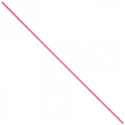 Antenna tubes neon pink 3.2 x 311 mm (24)