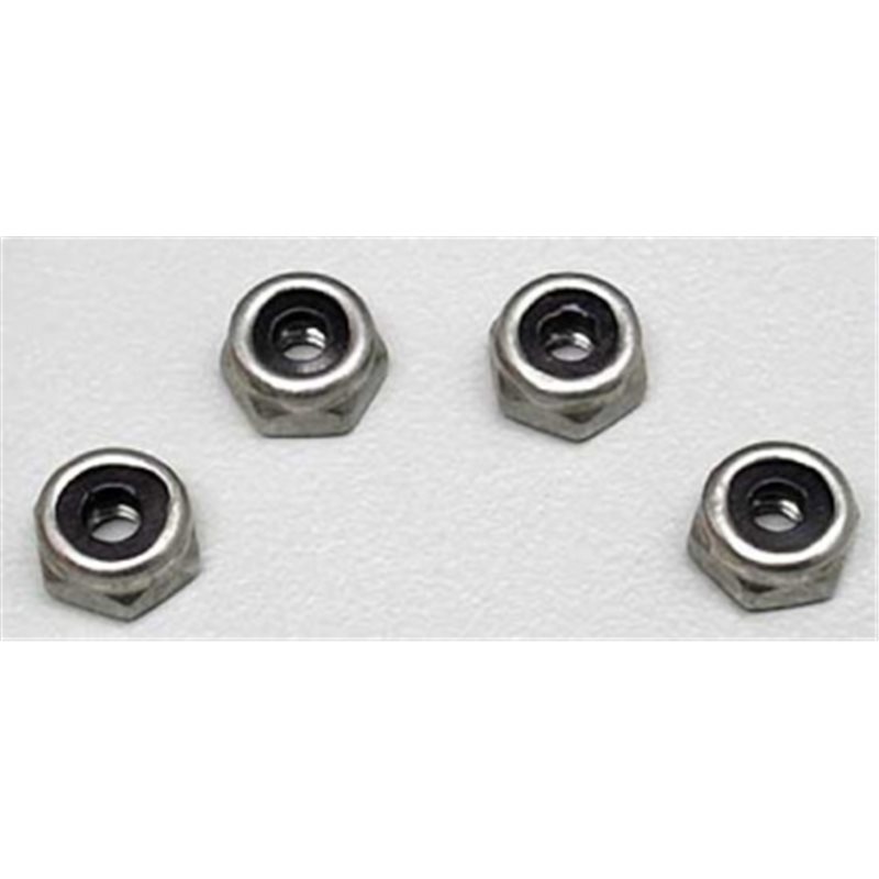 Nylock Nut 6-32 Stainless (4)