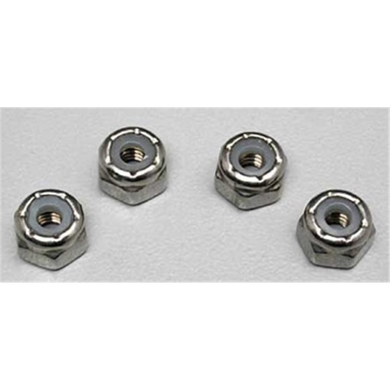 Nylock Nut 8-32 Stainless (4)*
