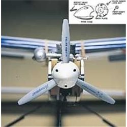 3(75mm)Three-blade spinner