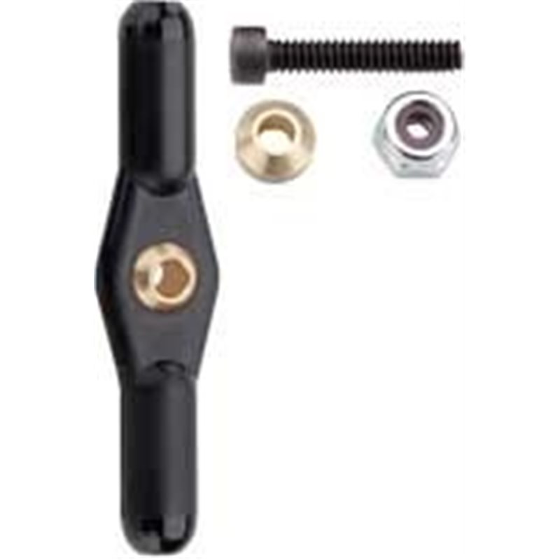 Dual 4-40 Swivel Ball Link for 2-56 rod (2)