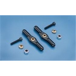 Dual 4-40 Swivel Ball Link for 4-40 rod (2)