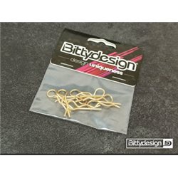 Body Clips Kit Big Scale (8) - Gold