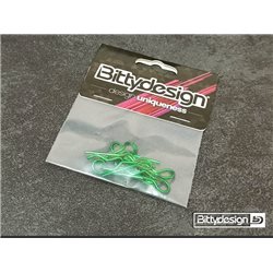 Body Clips Kit Big Scale (8) - Green