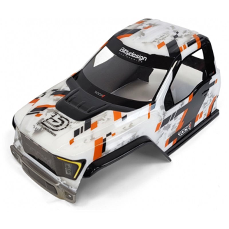 ROCK1 1/10 Clear Body for 313mm Wheelbase Crawler Pre-Cut (Only Cab)