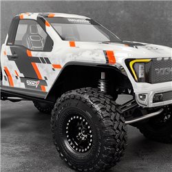 ROCK1 1/10 Clear Body for 313mm Wheelbase Crawler Pre-Cut (Only Cab)