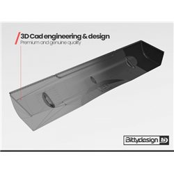 Rear Hard wing for Stock-Racing