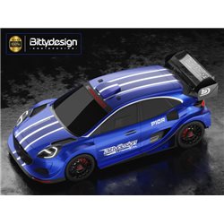 P10R Clear Body 1/10 Rally 190mm  Light Weight