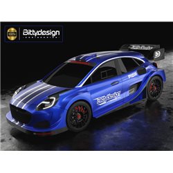 P10R Clear Body 1/10 Rally 190mm  Light Weight