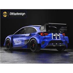 P10R Clear Body 1/10 Rally 190mm  Light Weight