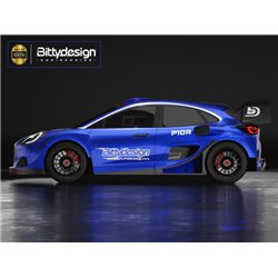 P10R Clear Body 1/10 Rally 190mm  Light Weight