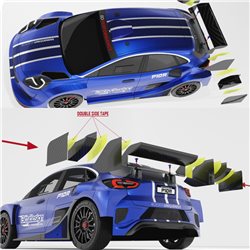 P10R Clear Body 1/10 Rally 190mm  Hard