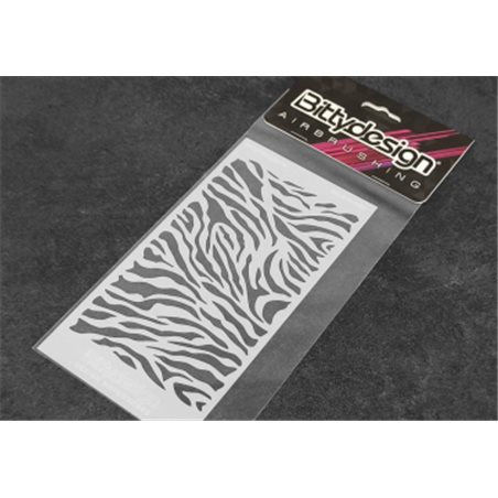Vinyl stencil - Zebra