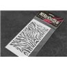 Vinyl stencil - Zebra