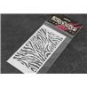 Vinyl stencil - Zebra