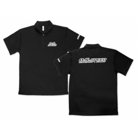 O.S.SPEED Dry Polo Shirt 2023 Black M