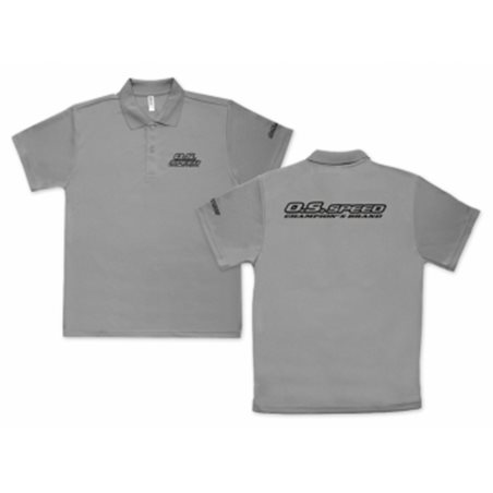 O.S.SPEED Dry Polo Shirt 2023 Gray M