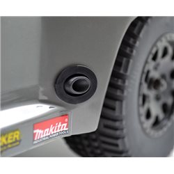 Side Exit Mock Exhaust Tips Black 1/10 (2)