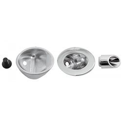 Side Exit Mock Exhaust Tips Chrome 1/10 (2)