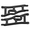 Suspension Arms Front Extended Black Rustler, Stampede - 2WD