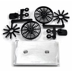 Mock Radiator and Fans 1/10