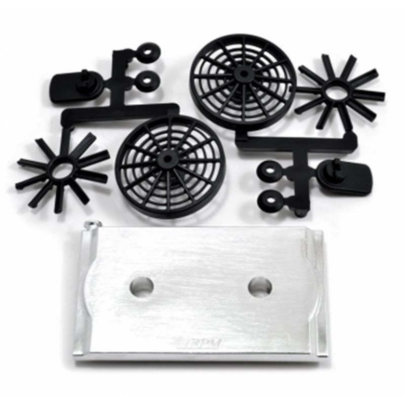 Mock Radiator and Fans 1/10