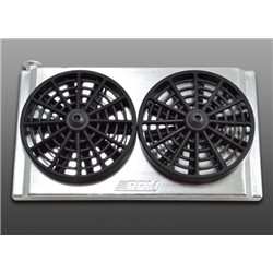 Mock Radiator and Fans 1/10