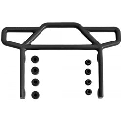 Bumper Rear Black Rustler 2WD