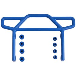 Bumper Rear Blue Rustler 2WD
