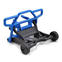 Bumper Rear Blue Rustler 2WD