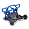 Bumper Rear Blue Rustler 2WD