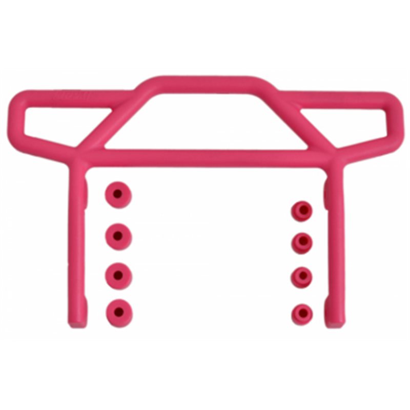 Bumper Rear Pink Rustler 2WD