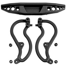 Bumper Rear Black Stampede 2WD