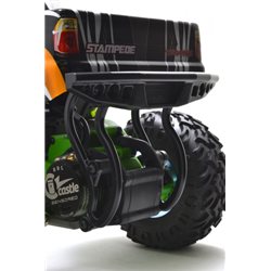 Bumper Rear Black Stampede 2WD