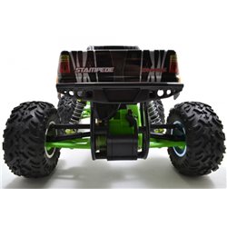 Bumper Rear Black Stampede 2WD