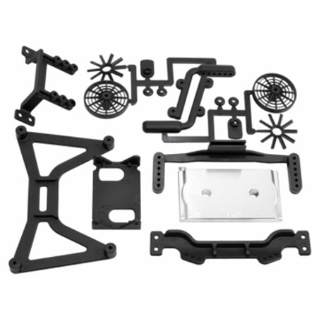 No Clip Body Mounts Set Slash 2WD