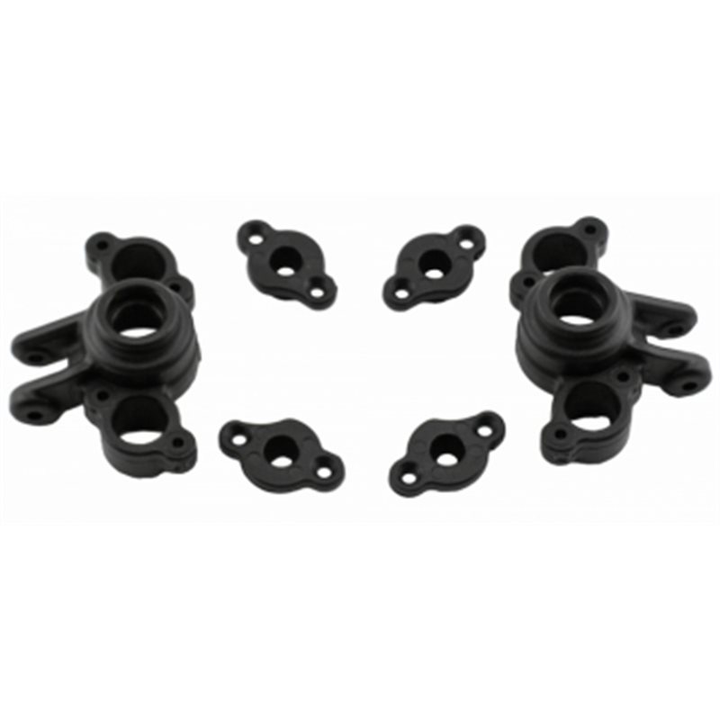 Axle Carriers Black (Pair) Traxxas 1/16