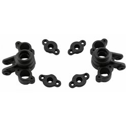 Axle Carriers Black (Pair) Traxxas 1/16