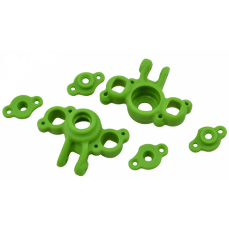 Axle Carriers Green (Pair) Traxxas 1/16